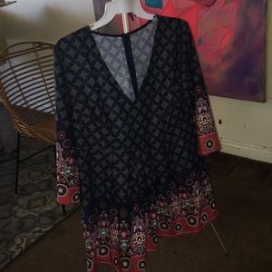 Silk dress top